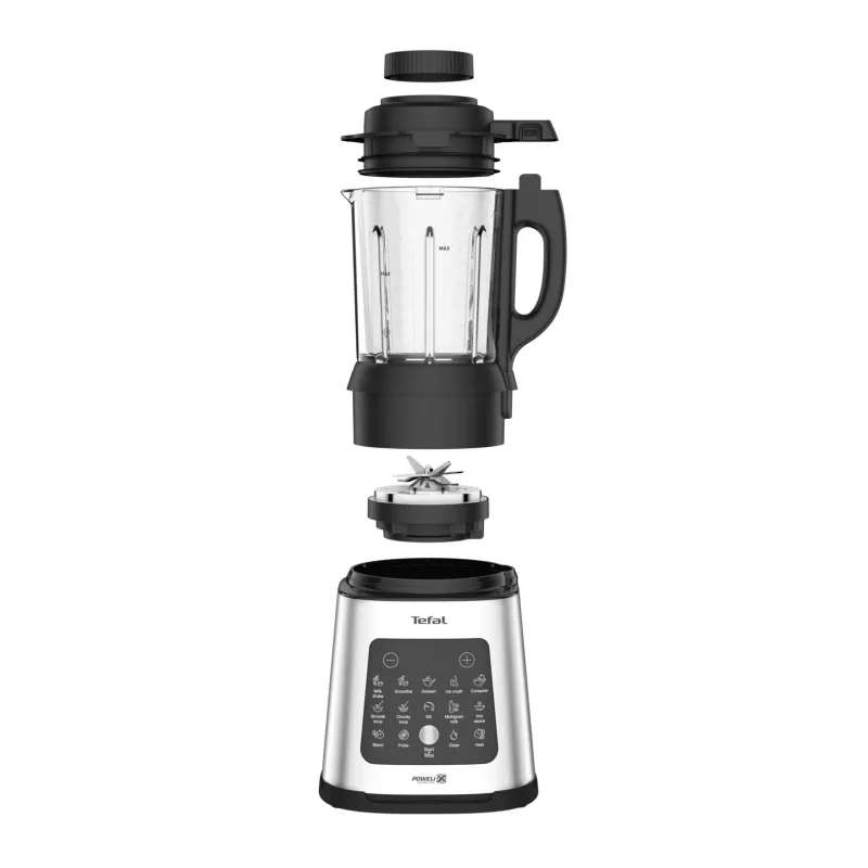 Tefal Perfectmix Cook BL83SD 1,75 L Batidora de vaso 1400 W Negro, Acero inoxidable