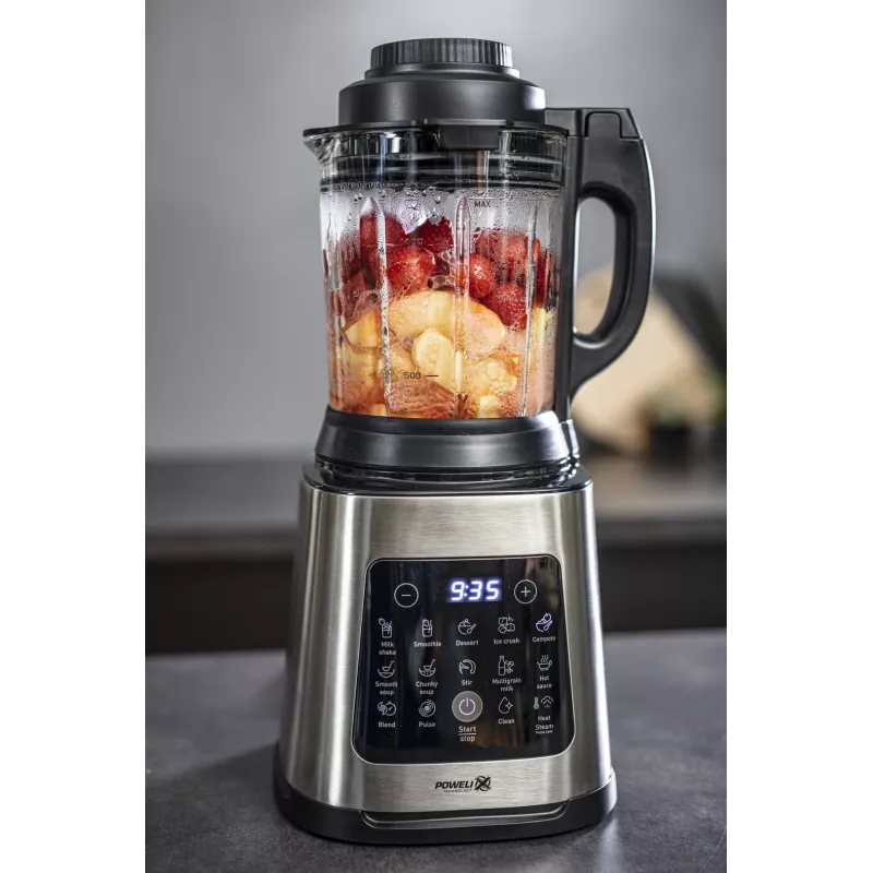 Tefal Perfectmix Cook BL83SD 1,75 L Batidora de vaso 1400 W Negro, Acero inoxidable