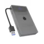 ICY BOX IB-AC603b-U3 Carcasa para HDD/SSD Antracita, Negro 2,5