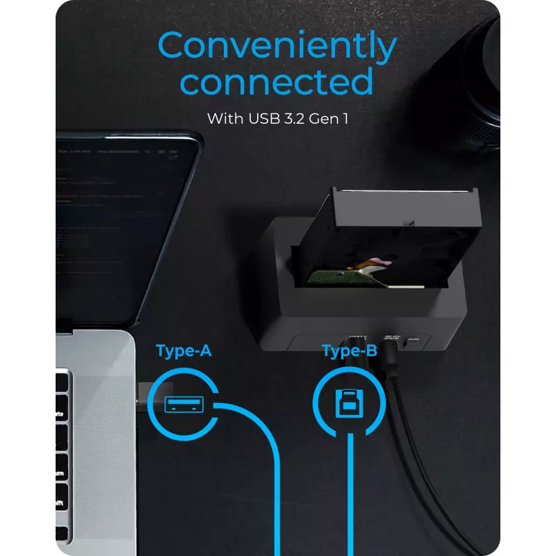 ICY BOX IB-1121-U3 USB 3.2 Gen 1 (3.1 Gen 1) Type-A Negro