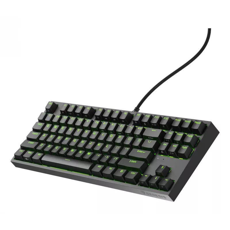 GENESIS Thor 404 TKL Teclado Gaming USB QWERTY US-Inglés Negro