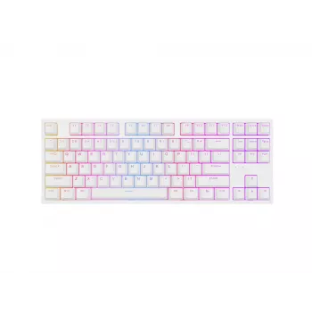 GENESIS Thor 404 TKL Teclado Gaming USB QWERTY US International Blanco