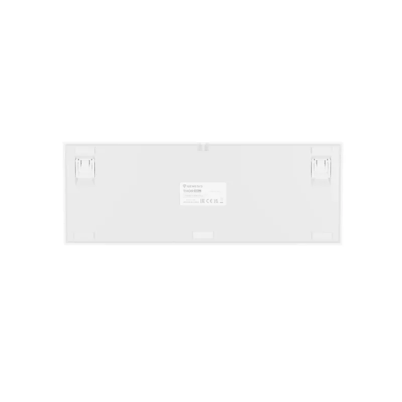 GENESIS Thor 404 TKL Teclado Gaming USB QWERTY US International Blanco
