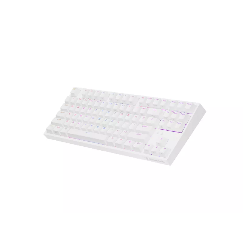 GENESIS Thor 404 TKL Teclado Gaming USB QWERTY US International Blanco