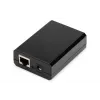 DIGITUS Splitter Gigabit PoE+, 10/100/1000 Mbit/s, 24 W Entrada: 802.3at PoE, Salida: 5V/2A, 9V/2A, 12V/2A, Carcasa de plástico, negro