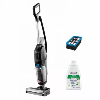Bissell CrossWave HF2 Select Aspirador de escoba AC Aspirador en húmedo y en seco sin bolsa 0 L 340 W Negro, Azul, Gris