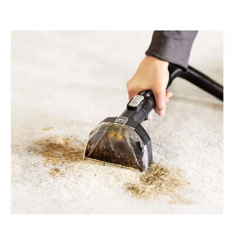 Bissell SpotClean Hydrosteam Pro Limpiador a vapor de cilindro 1,9 L 1000 W Negro, Cobre, Transparente