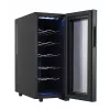 Enfriador de vino termoeléctrico Adler AD 8083 — 12 botellas, de libre instalación, negro, 33 L, 12–18 °C