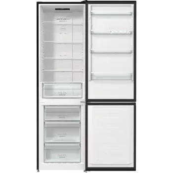 Gorenje NRK6202EBXL4 Frigorífico combi independiente 331 L Negro