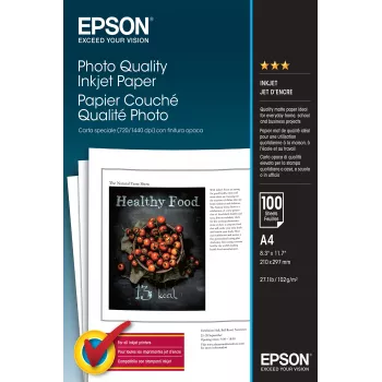Papel de inyección de tinta Epson Photo Quality – A4 – 100 hojas