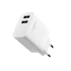 Cargador para dispositivos móviles FIXED FIXC17N-2U-WH AC carga rápida smartphone tablet Blanco