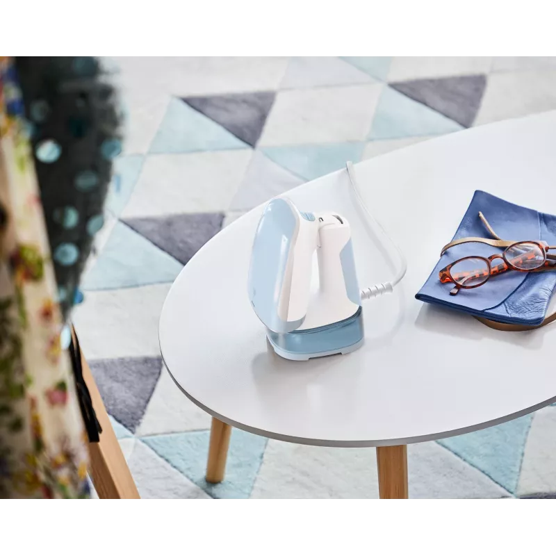 Tefal Access Steam Pocket DT3041 Plancha de vapor de mano 1300 W Azul, Blanco