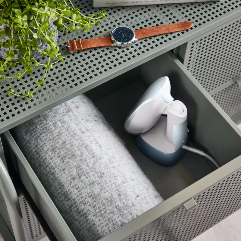 Tefal Access Steam Pocket DT3041 Plancha de vapor de mano 1300 W Azul, Blanco