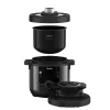Olla multifunción y vaporera Tefal Turbo Cuisine & Fry CY7788 — 7,6 l, 1200 W, 15 programas, negra