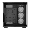 DeepCool CH780 caja Full Tower para gaming, E-ATX, ventana lateral de vidrio templado, sin fuente de alimentación, negra
