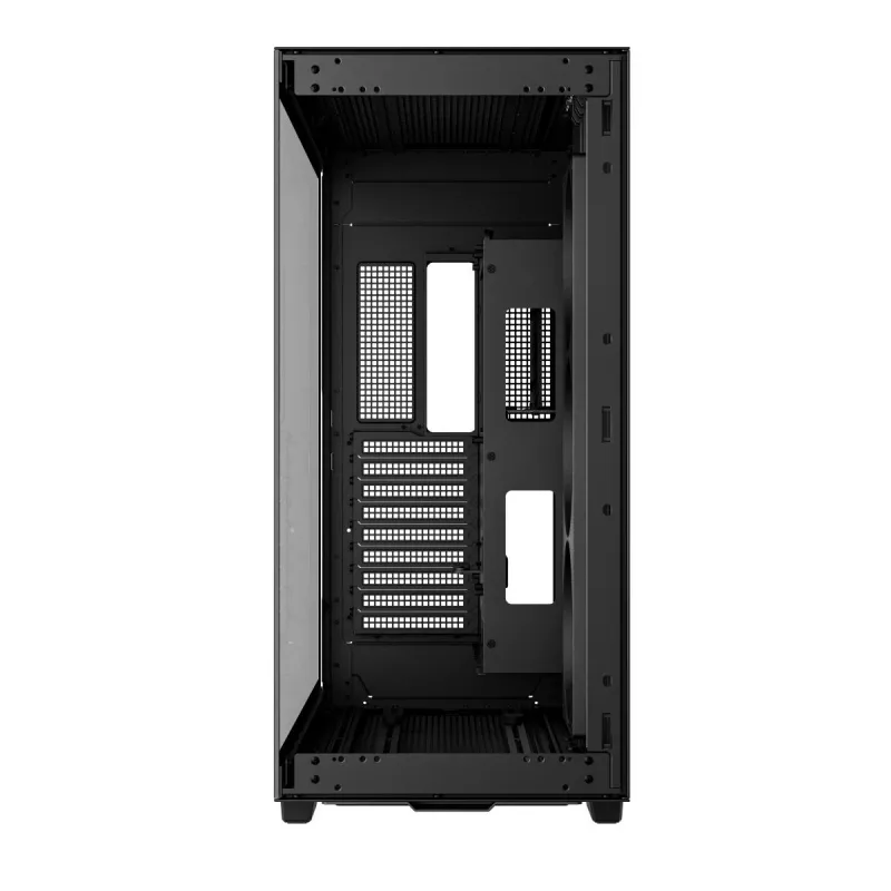 DeepCool CH780 caja Full Tower para gaming, E-ATX, ventana lateral de vidrio templado, sin fuente de alimentación, negra