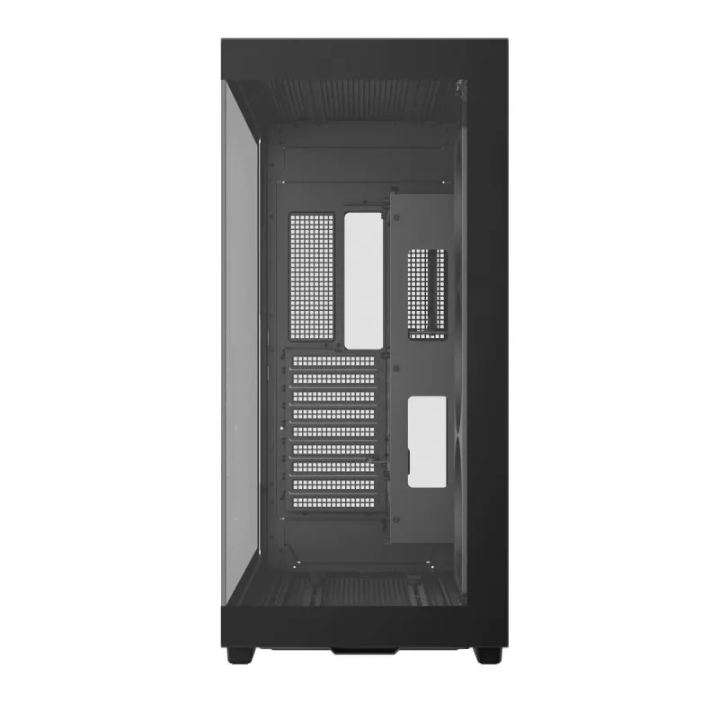 DeepCool CH780 caja Full Tower para gaming, E-ATX, ventana lateral de vidrio templado, sin fuente de alimentación, negra