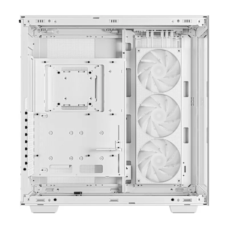 DeepCool CH780 WH caja Full Tower para gaming, E-ATX, ventana lateral de vidrio templado, sin fuente de alimentación, blanca