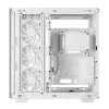 DeepCool CH780 WH caja Full Tower para gaming, E-ATX, ventana lateral de vidrio templado, sin fuente de alimentación, blanca