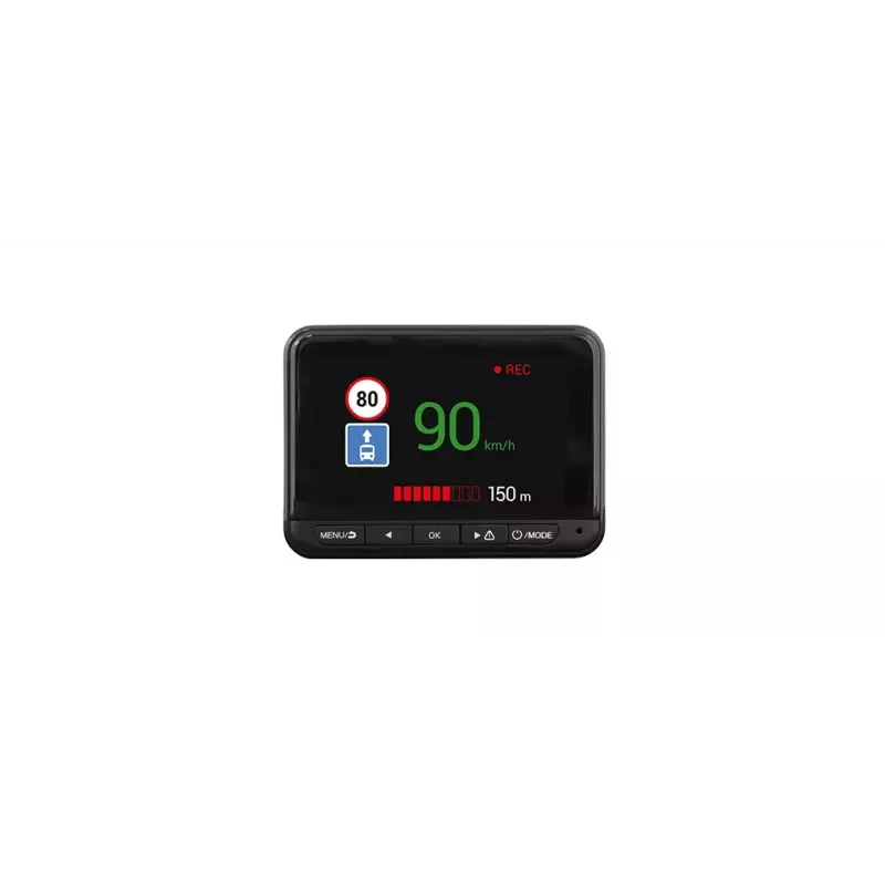 Dashcam Navitel R9 Dual Full HD Wi-Fi batería Negro
