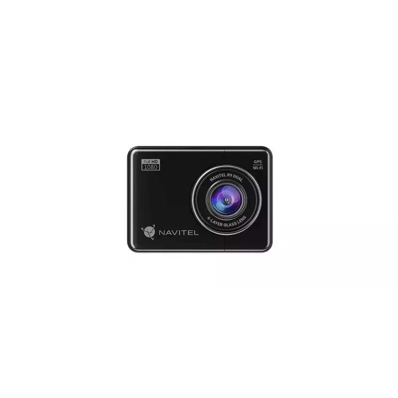 Dashcam Navitel R9 Dual Full HD Wi-Fi batería Negro