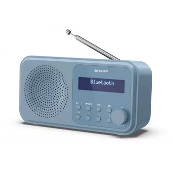 Sharp DR-P420(BL) Tokyo Radio digital portátil, Portátil, Digital, DAB, DAB+, FM, búsqueda automática, sintonización automática, 2 W, AAC