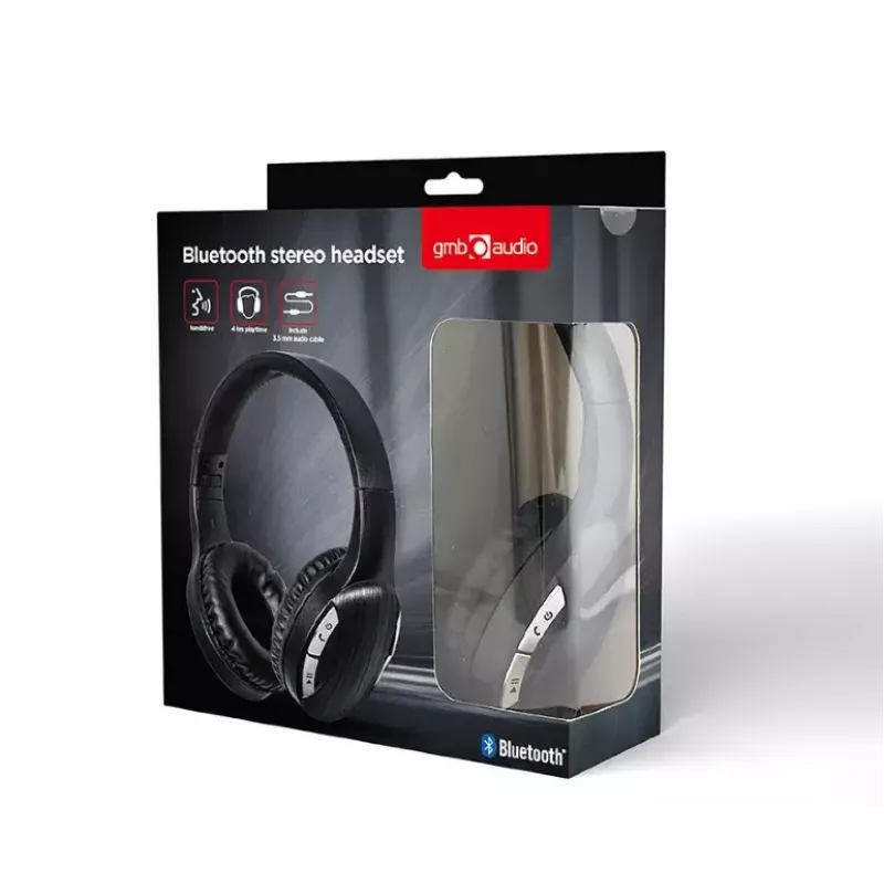 Auriculares Gembird BTHS-01-BK