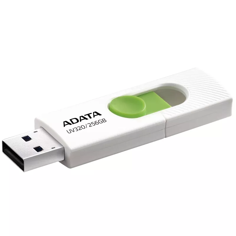 Memoria USB ADATA UV320 256 GB USB Type-A 3.2 Gen 1 (3.1 Gen 1) verde, blanco