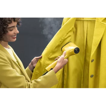 Plancha de vapor de mano Tefal DT2026 — depósito de agua de 0,07 l, 1300 W, amarillo