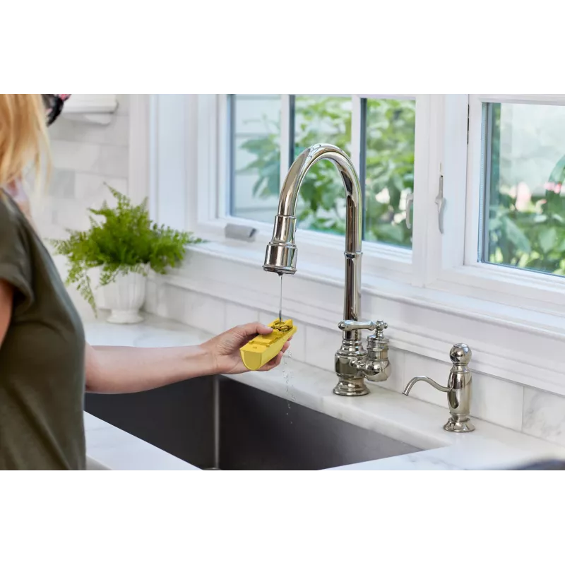 Plancha de vapor de mano Tefal DT2026 — depósito de agua de 0,07 l, 1300 W, amarillo