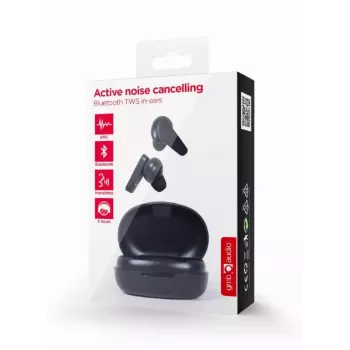 Auriculares inalámbricos TWS in-ear GEMBIRD Malmo con ANC - estéreo - Bluetooth - negro
