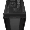 Caja para PC DeepCool CC560 ARGB V2 semitorre negra — ATX/Micro-ATX/Mini-ITX, cristal templado, aRGB, admite GPU de hasta 370 mm