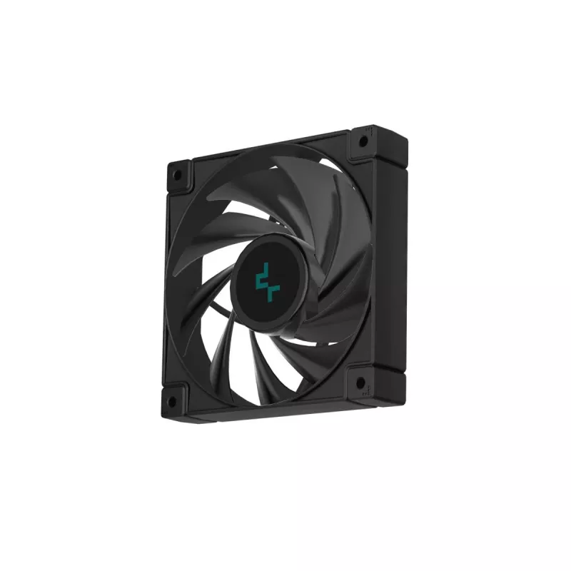 Caja para PC DeepCool CC560 ARGB V2 semitorre negra — ATX/Micro-ATX/Mini-ITX, cristal templado, aRGB, admite GPU de hasta 370 mm