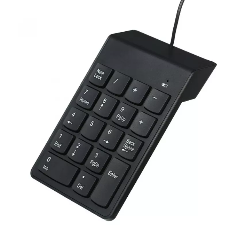 Teclado numérico GEMBIRD KPD-U-03 USB 18 teclas Scissorswitch, cable de 1,45 m, negro
