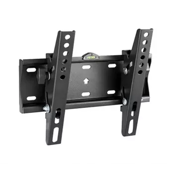 Soporte de pared para TV Gembird WM-42T-02 para TVs de 23 a 42 pulgadas, inclinable -12°/+12°, VESA 75x75–200x200, 30 kg, negro, 5,3 cm