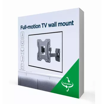 Soporte de pared para TV Gembird WM-42ST-01 106,7 cm 20 kg negro