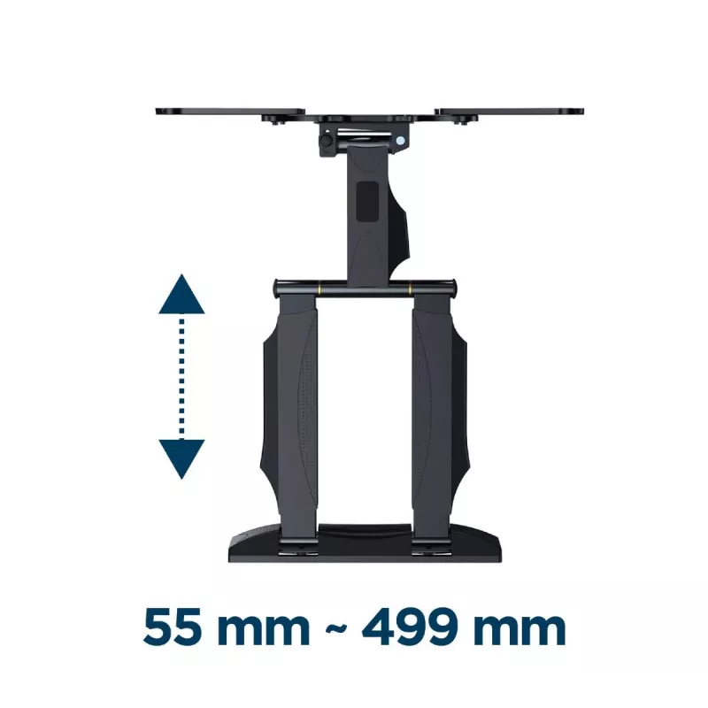 Soporte de pared para TV GEMBIRD Premium orientación total, 32–55 pulgadas, 32 kg