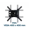 Soporte de pared para TV GEMBIRD Premium orientación total, 32–55 pulgadas, 32 kg