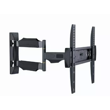 Soporte de pared para TV Gembird WM-55ST-02 para pantallas de 32–55 pulgadas, VESA 100x100–400x400, inclinable -5°–8°, distancia a la pared 6,5–61 cm, 30 kg, negro