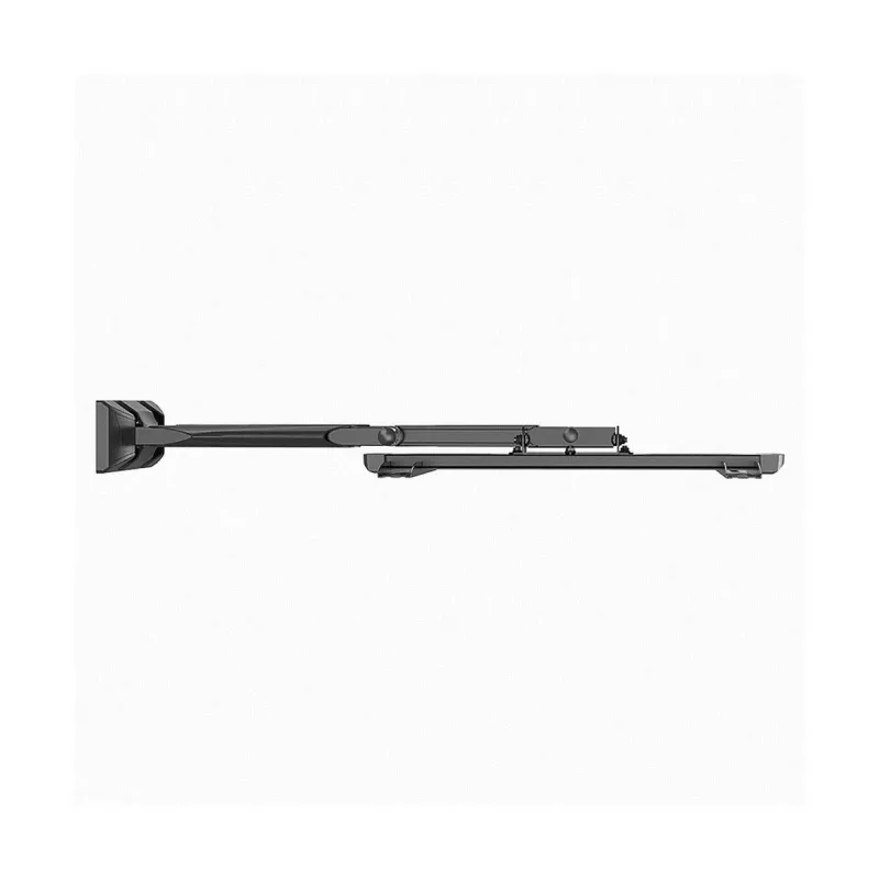 Gembird WM-55ST-02 soporte de pared articulado para TV de 32–55", VESA 100x100–400x400, inclinación de -5° a 8°, giro ±90°, máx. 30 kg, acero, negro