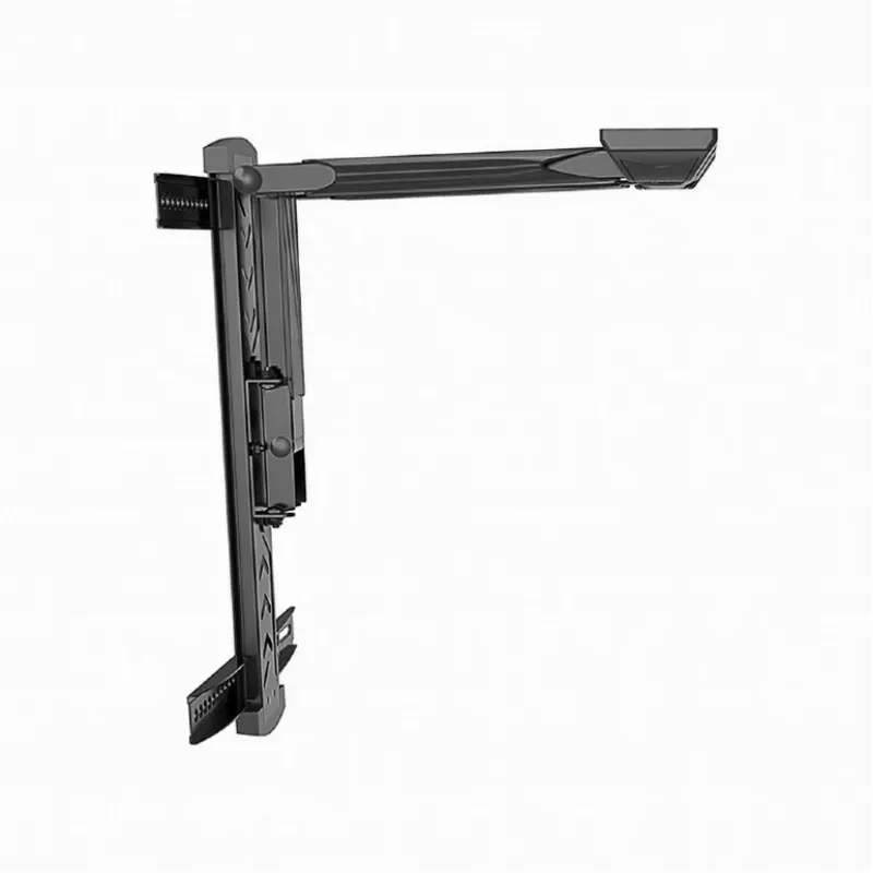 Gembird WM-55ST-02 soporte de pared articulado para TV de 32–55", VESA 100x100–400x400, inclinación de -5° a 8°, giro ±90°, máx. 30 kg, acero, negro