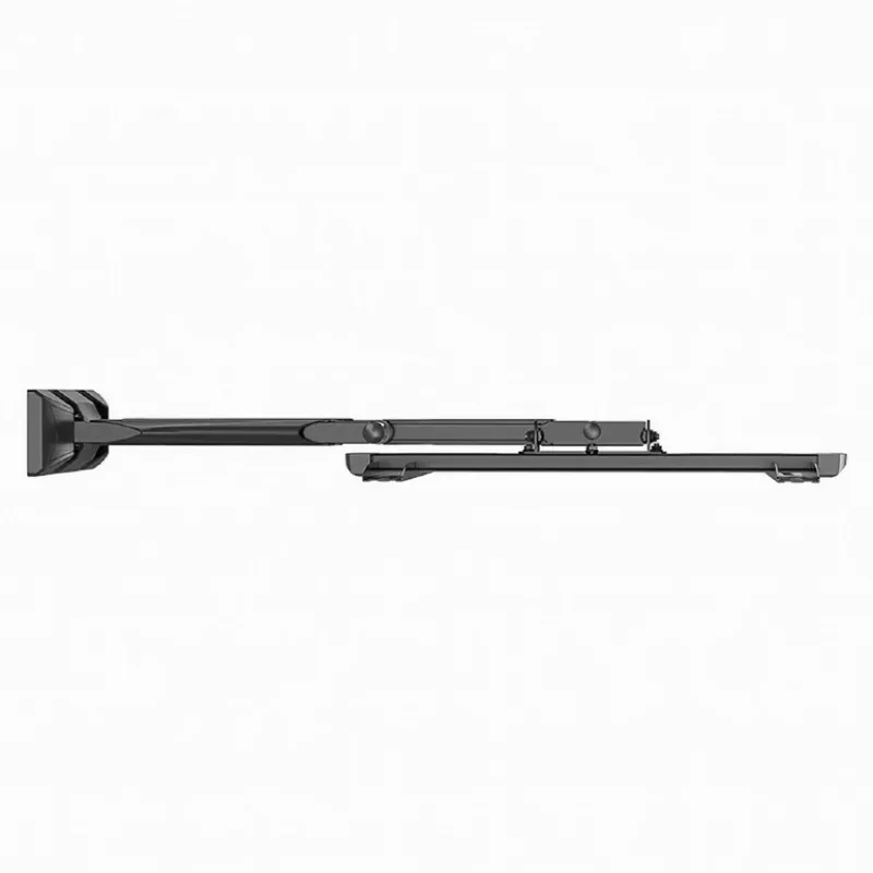 Gembird WM-55ST-02 soporte de pared articulado para TV de 32–55", VESA 100x100–400x400, inclinación de -5° a 8°, giro ±90°, máx. 30 kg, acero, negro