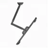 Gembird WM-55ST-02 soporte de pared articulado para TV de 32–55", VESA 100x100–400x400, inclinación de -5° a 8°, giro ±90°, máx. 30 kg, acero, negro