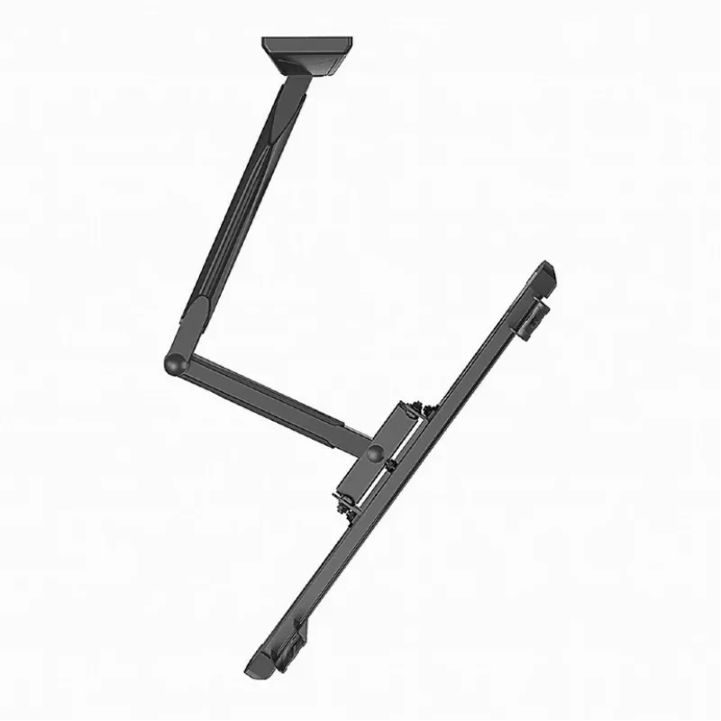 Gembird WM-55ST-02 soporte de pared articulado para TV de 32–55", VESA 100x100–400x400, inclinación de -5° a 8°, giro ±90°, máx. 30 kg, acero, negro