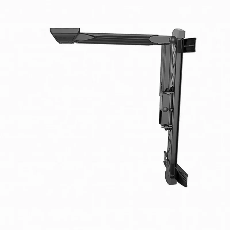 Gembird WM-55ST-02 soporte de pared articulado para TV de 32–55", VESA 100x100–400x400, inclinación de -5° a 8°, giro ±90°, máx. 30 kg, acero, negro