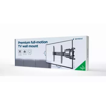 Soporte de TV Gembird WM-58ST-01 acero 58 pulgadas 36,4 kg de capacidad de carga