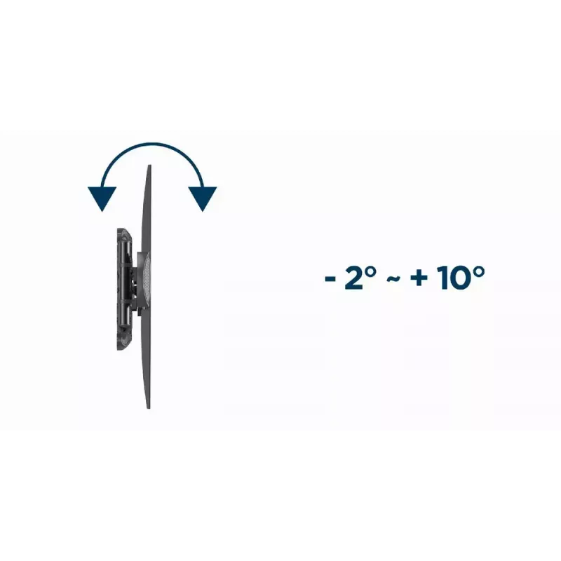 Soporte de TV Gembird WM-58ST-01 acero 58 pulgadas 36,4 kg de capacidad de carga