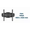 Soporte de TV Gembird WM-58ST-01 acero 58 pulgadas 36,4 kg de capacidad de carga