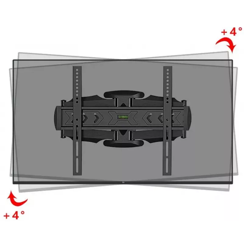 Soporte de TV Gembird WM-58ST-01 acero 58 pulgadas 36,4 kg de capacidad de carga