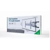 Soporte de pared para TV Gembird WM-80ST-01 acero para pantallas de 40–80 pulgadas, 50 kg, VESA 100×100–600×400, inclinable y orientable